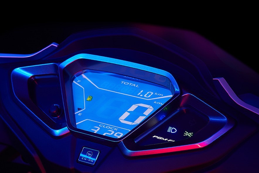 Bảng đồng hồ LCD trên Honda NX125 Bảng đồng hồ LCD trên Honda NX125
