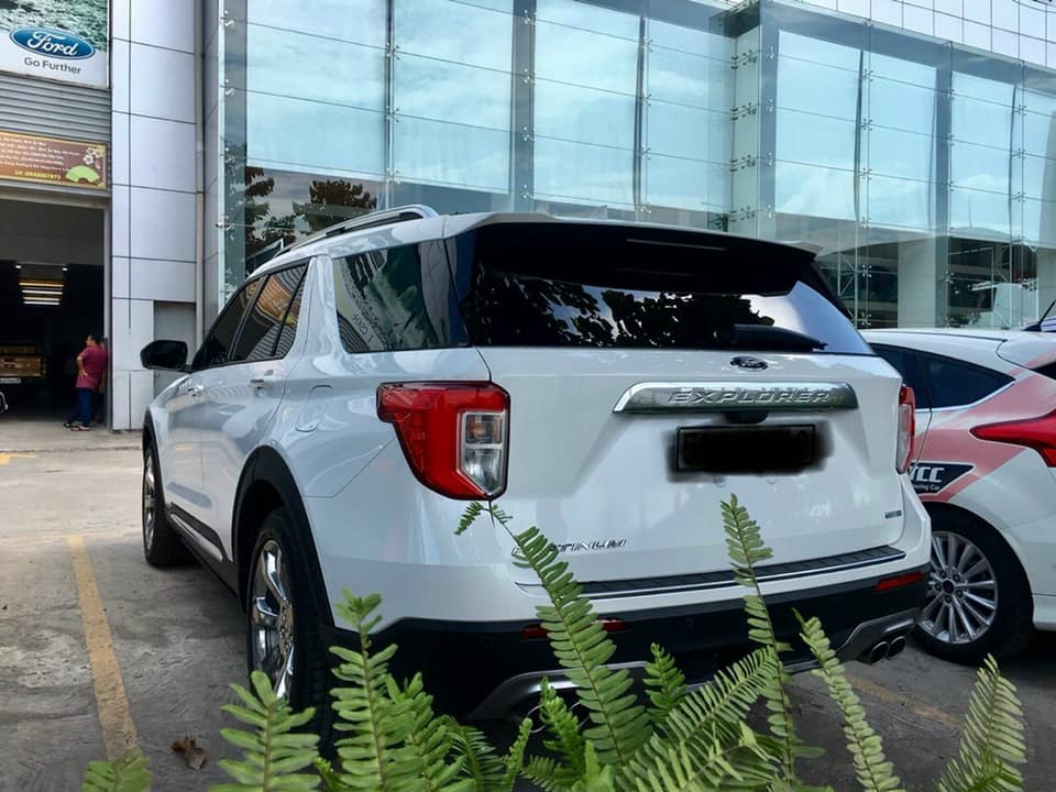Thiết kế cụm đ&egrave;n sau của Ford Explorer 2021.