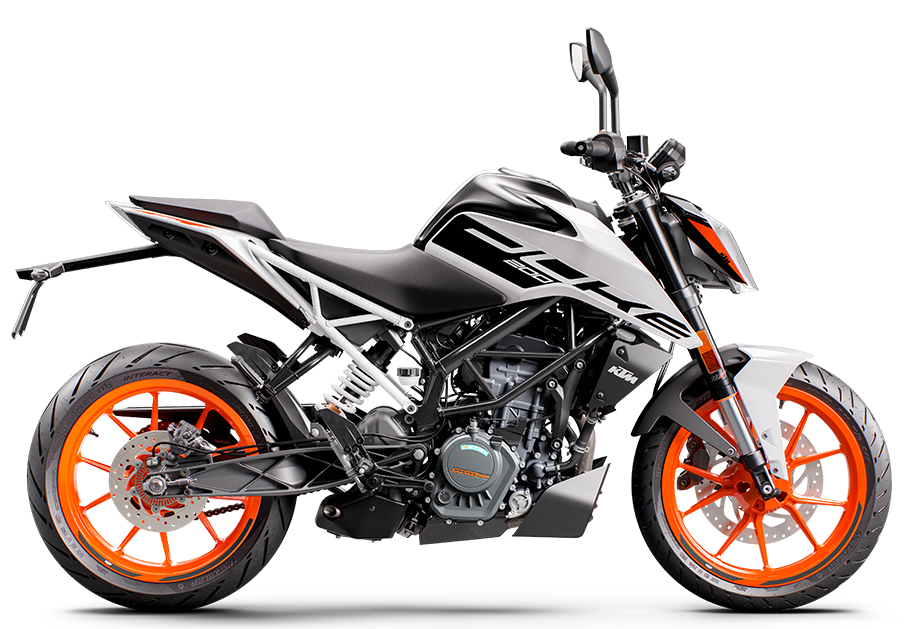 Phiên bản màu trắng đặc biệt trên KTM Duke 200 2021 Phiên bản màu trắng đặc biệt trên KTM Duke 200 2021