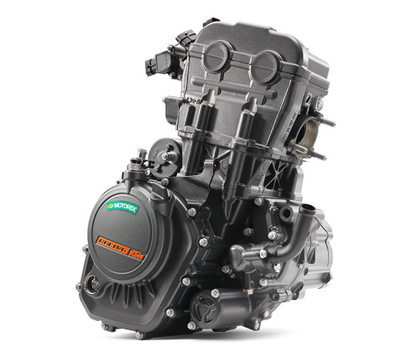 Khối động cơ 200 phân khối trên KTM Duke 200 2021 Khối động cơ 200 phân khối trên KTM Duke 200 2021