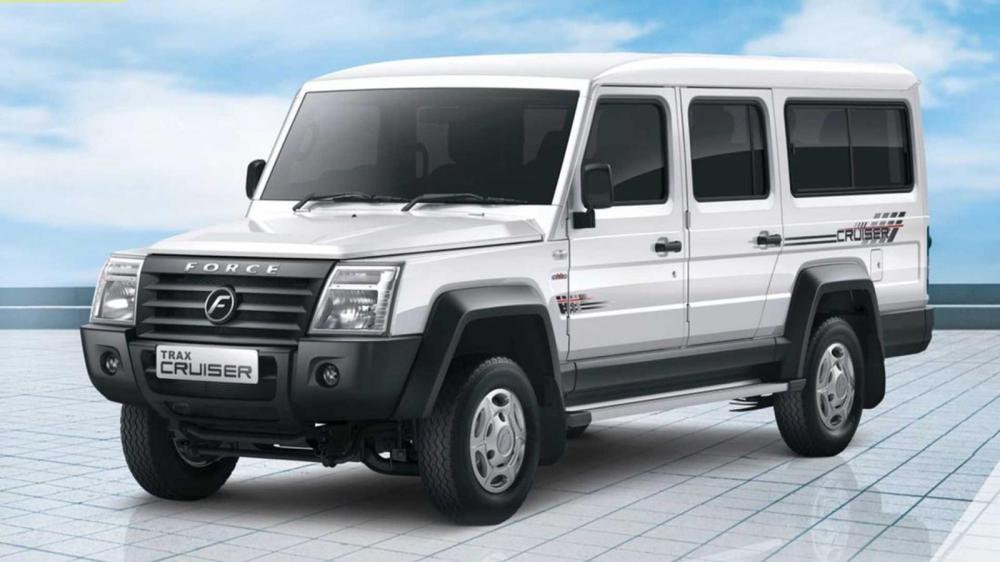 Phía trước của Force Motors Trax Cruiser