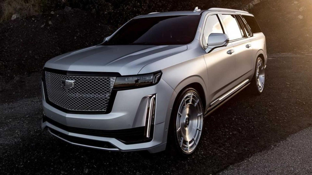 Chiếc Cadillac Escalade này được bổ sung lưới tản nhiệt mới