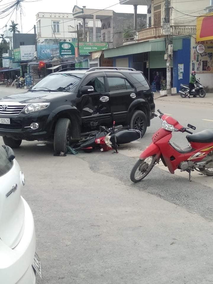 Hiện trường vụ tai nạn