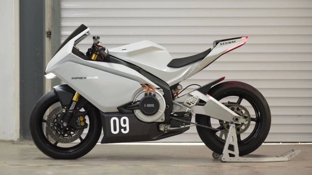 Mẫu Sport bike điện sở hữu thiết kế của siêu mô tô