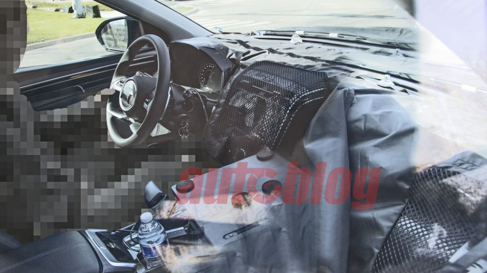 Nội thất bên trong Hyundai Santa Cruz 2022