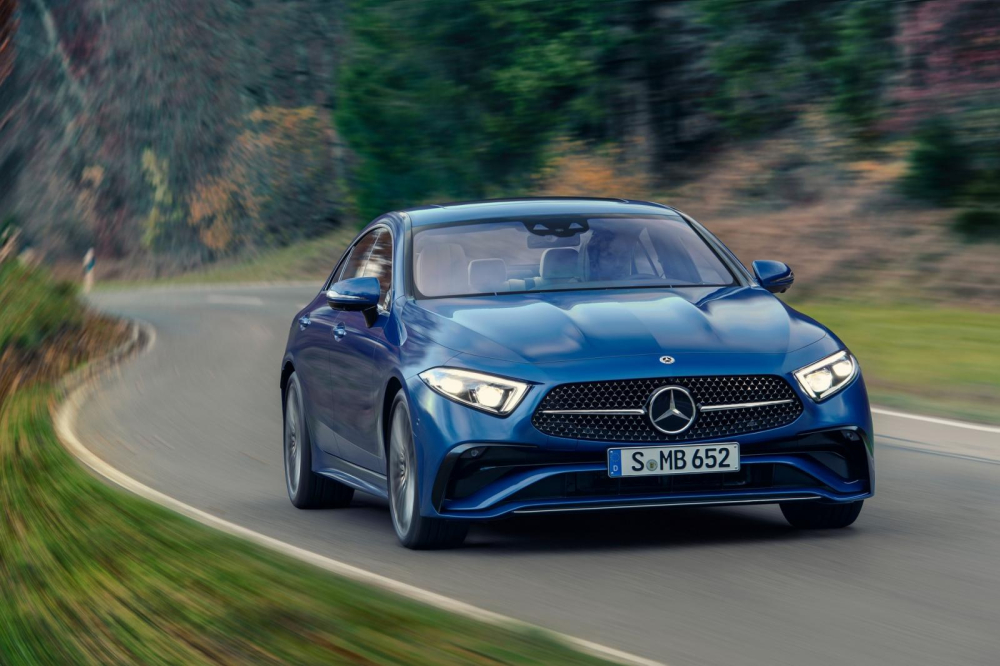 Mercedes-Benz CLS 2021 màu xanh dương mới Mercedes-Benz CLS 2021 màu xanh dương mới