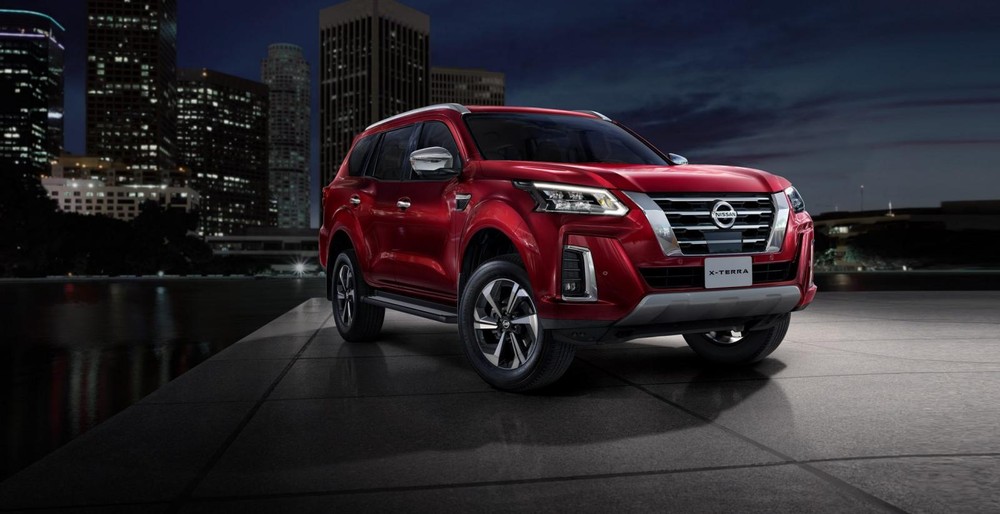 Thiết kế đầu xe mới của Nissan Terra 2021
