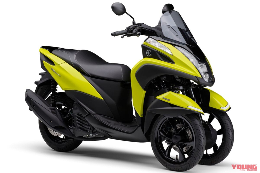 Màu mới nổi bật trên Yamaha Tricity 125 2021 Màu mới nổi bật trên Yamaha Tricity 125 2021