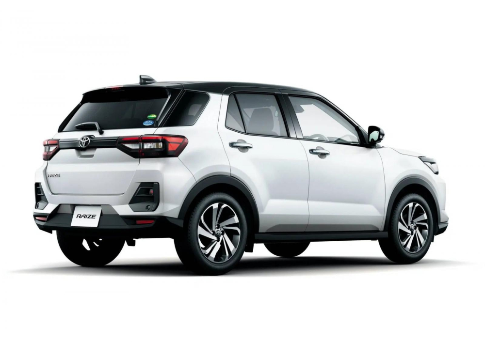 K&iacute;ch thước tổng thể của Toyota Raize 2021 l&agrave; 3.995 x 1.620 x 1.695 mm (D x R x C).
