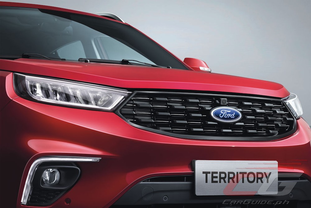 Ford Territory tại Philippines được trang bị lưới tản nhiệt m&agrave;u đen