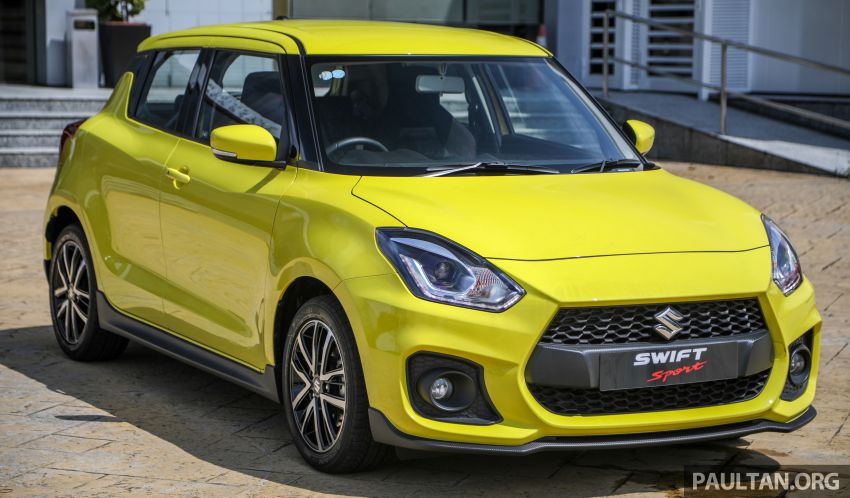 Suzuki Swift Sport 2021 ra mắt Malaysia