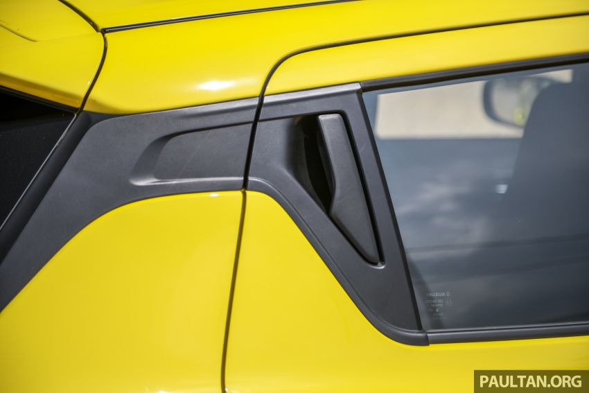 Tay nắm cửa của Suzuki Swift Sport 2021