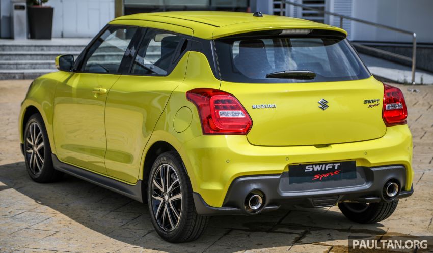 Suzuki Swift Sport 2021 m&agrave;u v&agrave;ng