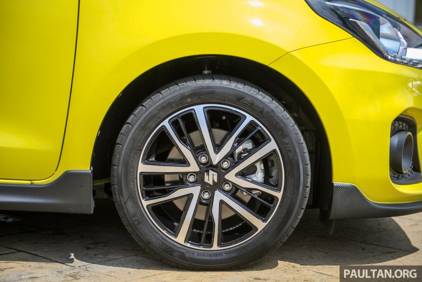 V&agrave;nh la-zăng của Suzuki Swift Sport 2021