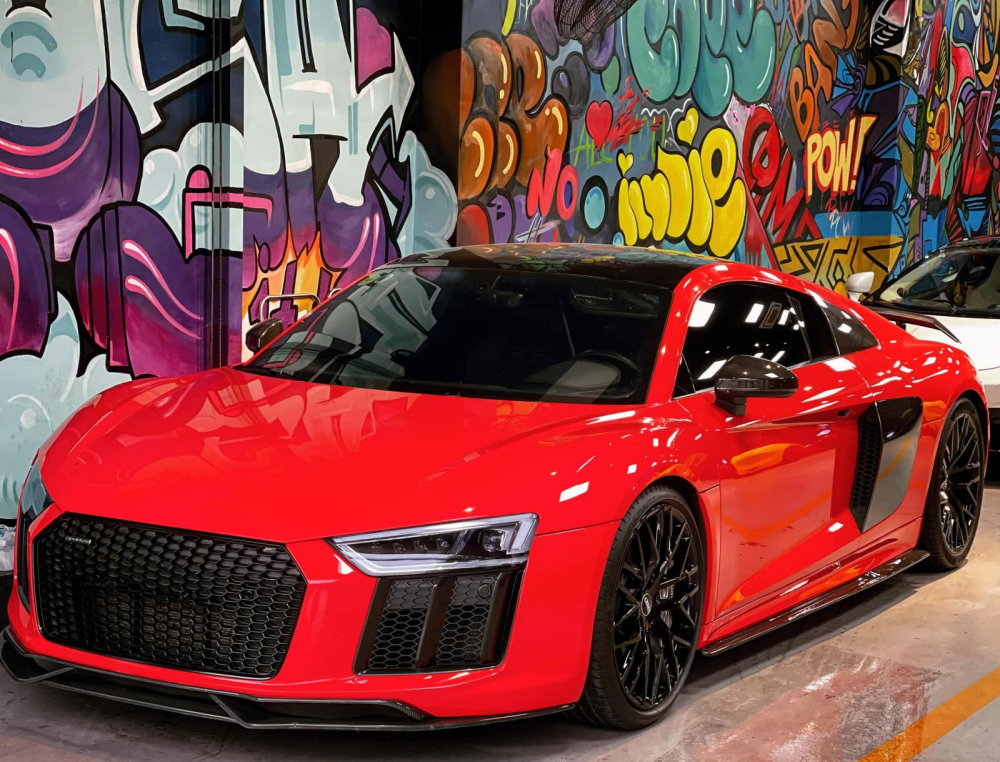 Diện mạo siêu xe Audi R8 V10 Plus