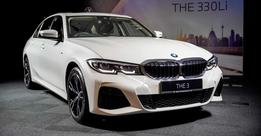 BMW 3-Series Li 2021 có cửa sau dài hơn bản thường