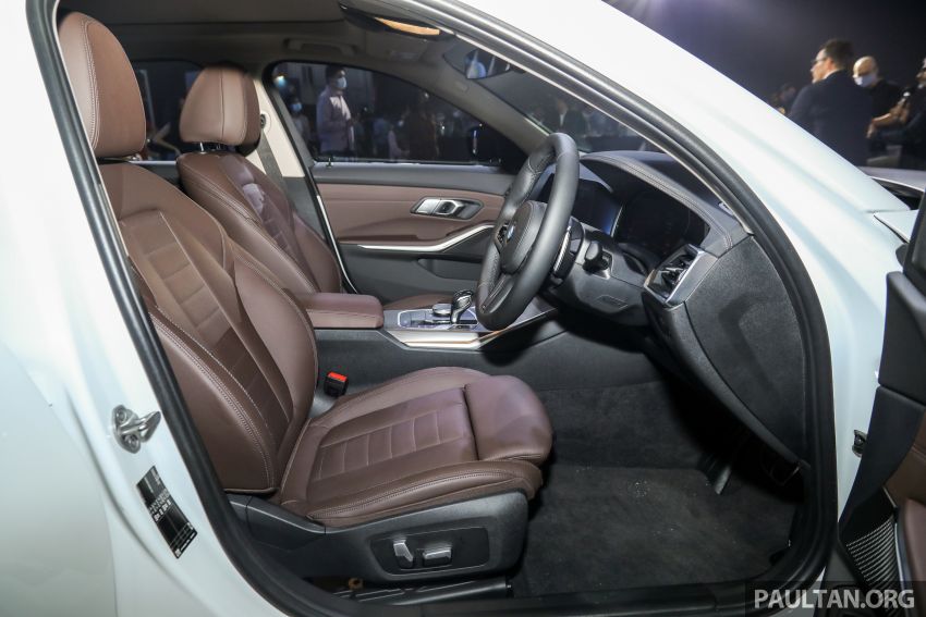 Ghế trước của BMW 3-Series Li 2021