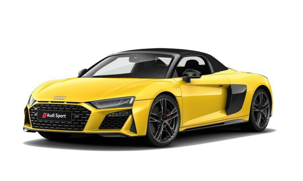 Siêu xe Audi R8 V10 Spyder 2021 đang nhận được sự quan tâm của giới mê xe trong nước