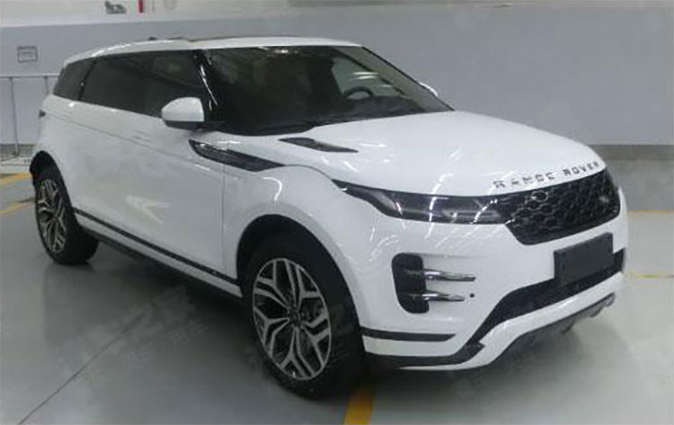 Range Rover Evoque LWB trong hình ảnh rò rỉ