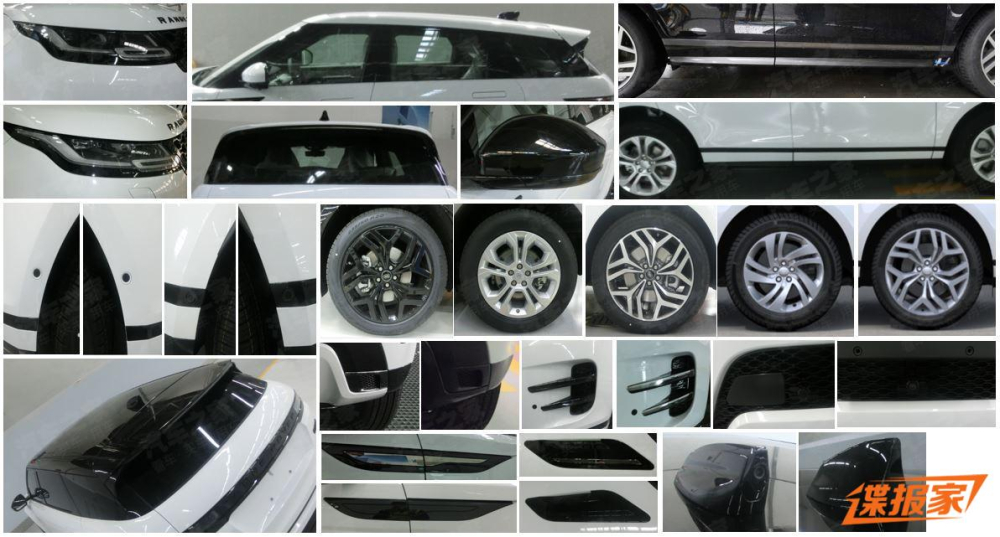 Các chi tiết thiết kế ngoại thất của Range Rover Evoque LWB