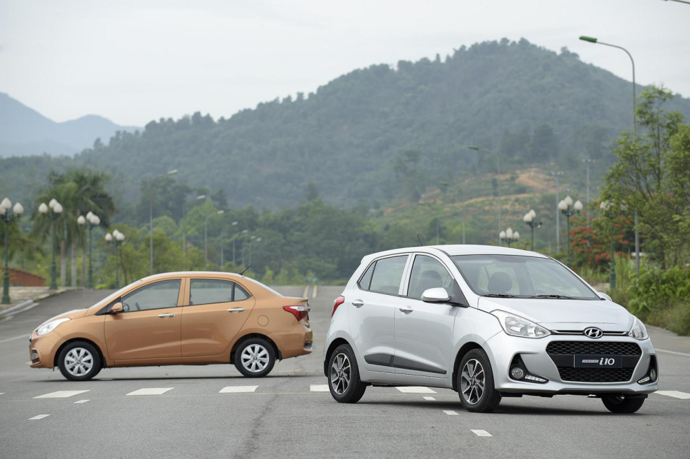 Sức tiêu thụ của Hyundai Grand i10 tuy tăng mạnh ở tháng 3 vừa qua nhưng vẫn khó vượt qua VinFast Fadil.
