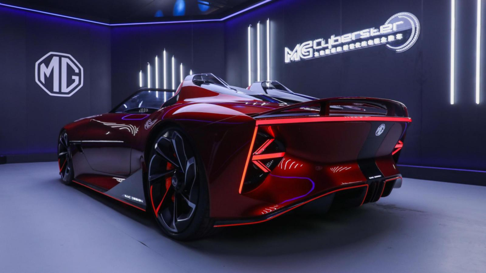 Phía sau của MG Cyberster