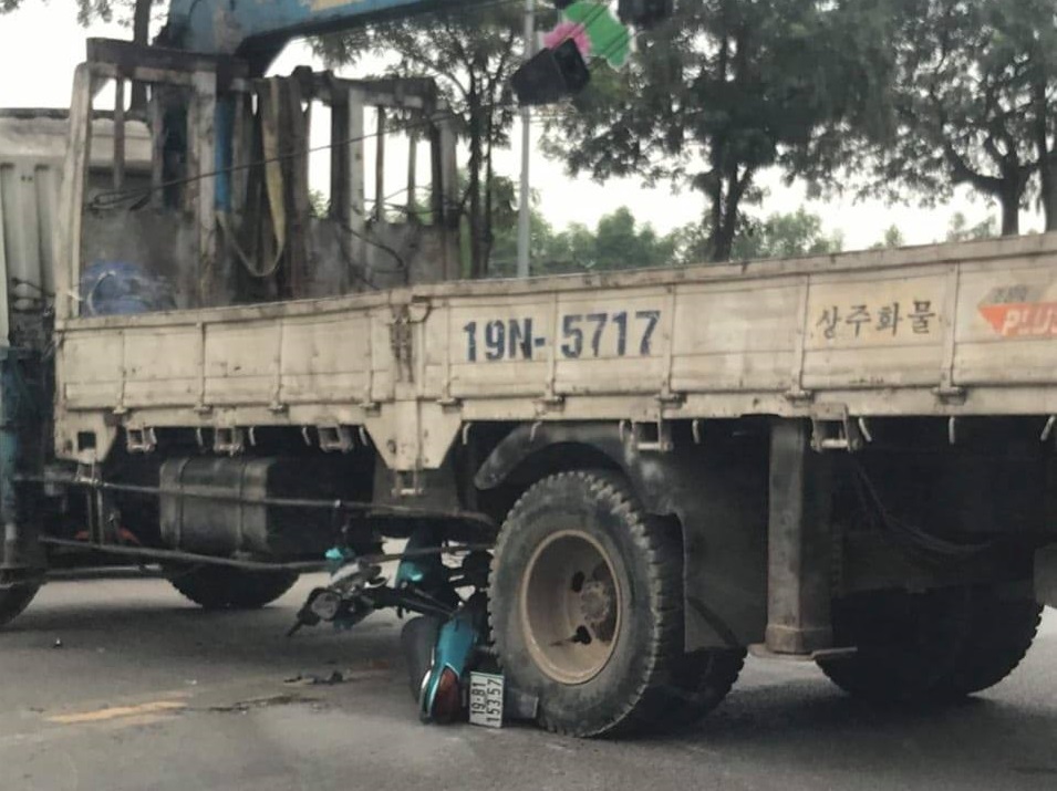 Hiện trường vụ tai nạn