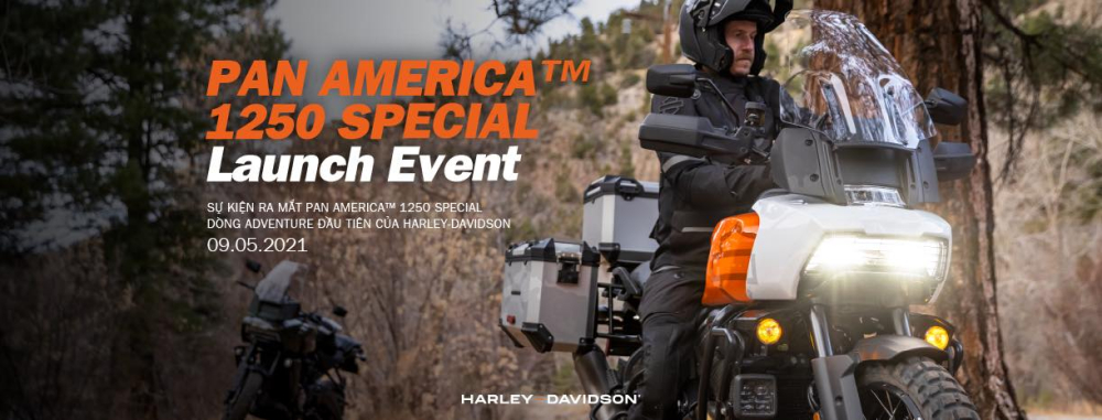 Sự ki&ecirc;n ra mắt Harley-Davidson Pan America tại Việt Nam sẽ diễn ra