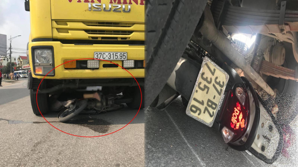 Vụ tai nạn l&agrave;m người phụ nữ tử vong ngay tại chỗ, dưới gầm xe tải