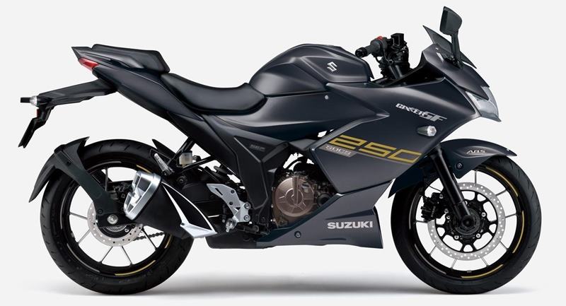 Màu đen nhám mới trên Suzuki Gixxer SF 250 2021 Màu đen nhám mới trên Suzuki Gixxer SF 250 2021