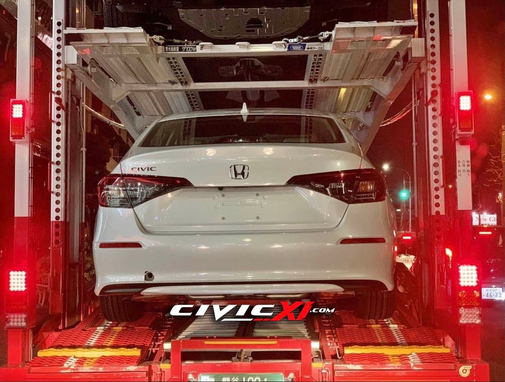 Thiết kế đằng sau của Honda Civic 2022