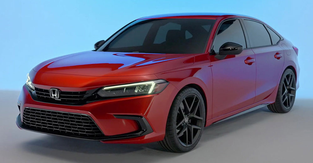Honda Civic 2022 phi&ecirc;n bản nguy&ecirc;n mẫu