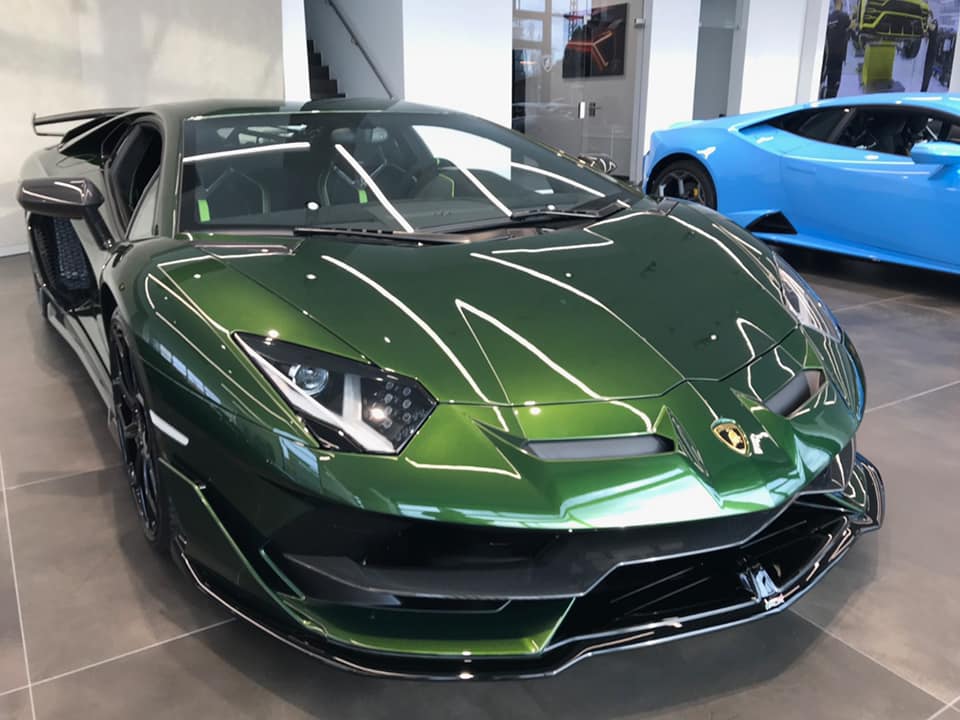 Số lượng xe Lamborghini Aventador SVJ mang màu Verde Ermes trên thế giới không nhiều Số lượng xe Lamborghini Aventador SVJ mang màu Verde Ermes trên thế giới không nhiều