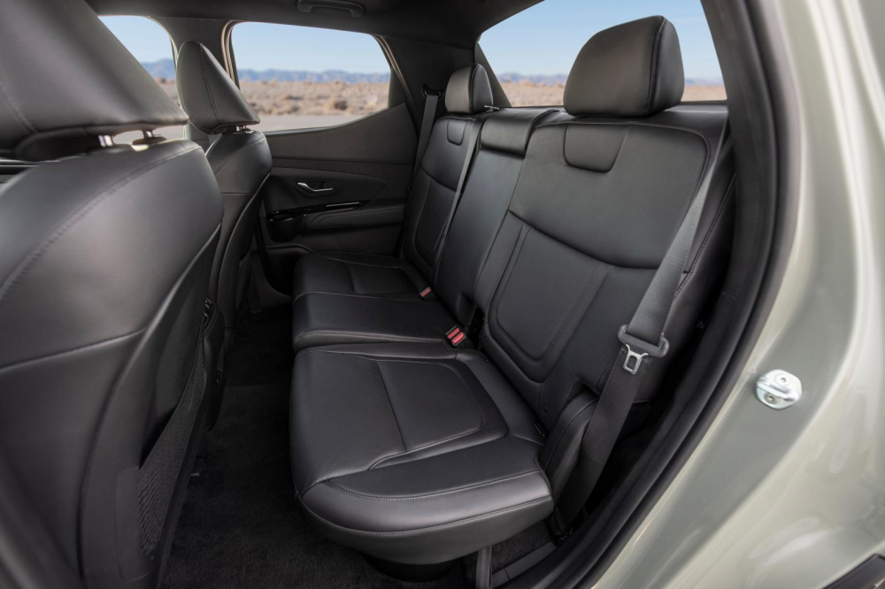 Ghế sau của Hyundai Santa Cruz 2022