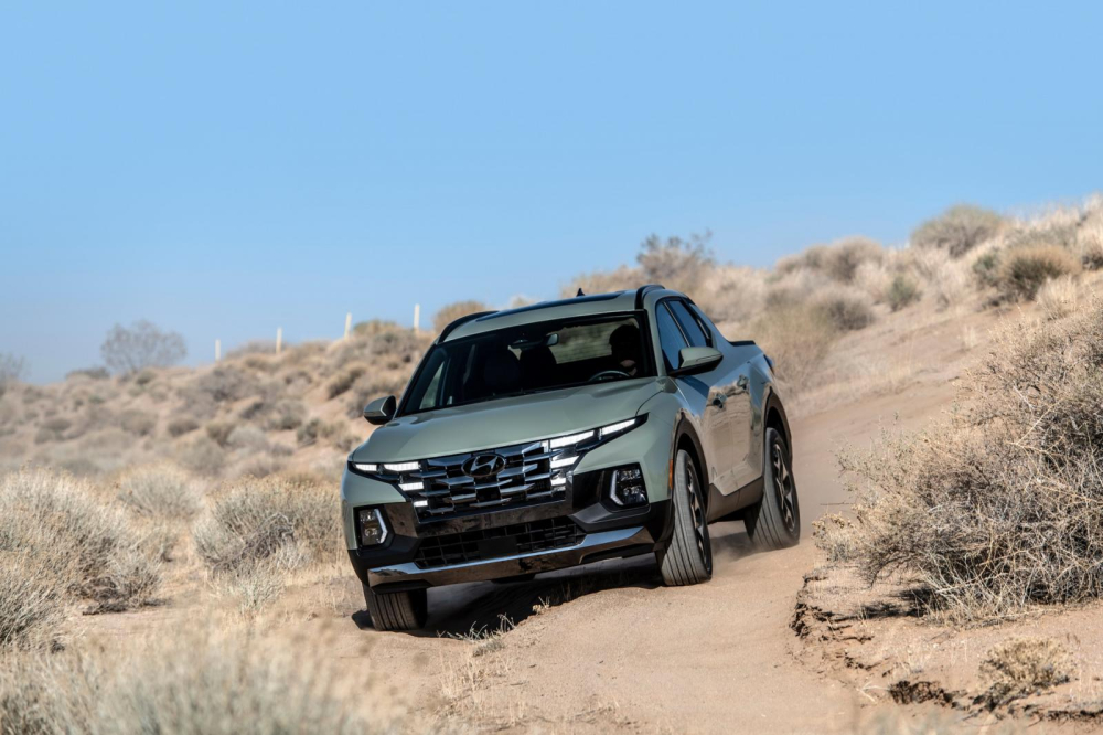Hyundai Santa Cruz 2022 c&oacute; thiết kế lớn hơn Tucson 2021