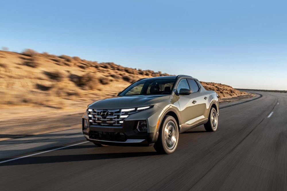Hyundai Santa Cruz 2022 tr&igrave;nh l&agrave;ng