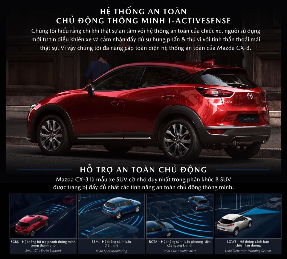 Hình ảnh chụp lại catalogue cho thấy Mazda CX-3 sẽ được trang bị gói công nghệ i-Activsense.