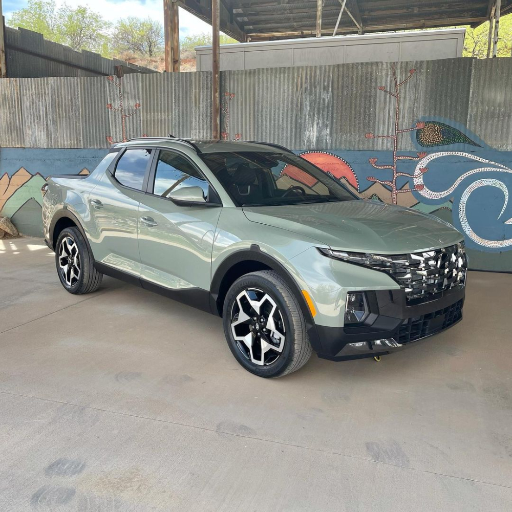 Hyundai Santa Cruz 2022 có thiết kế đầu xe giống Tucson 2021 Hyundai Santa Cruz 2022 có thiết kế đầu xe giống Tucson 2021