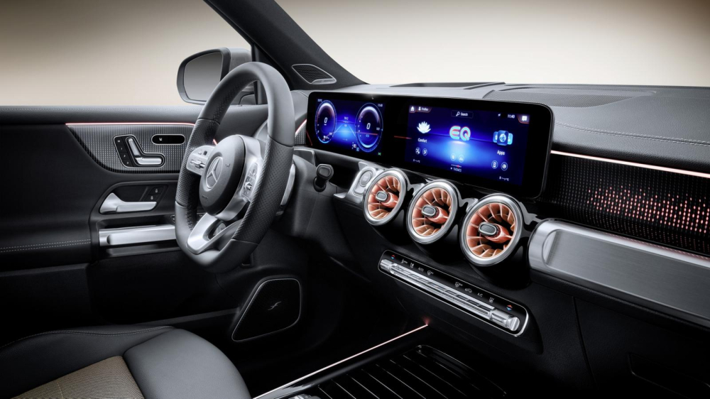 Mặt t&aacute;p-l&ocirc; của Mercedes-Benz EQB 2021