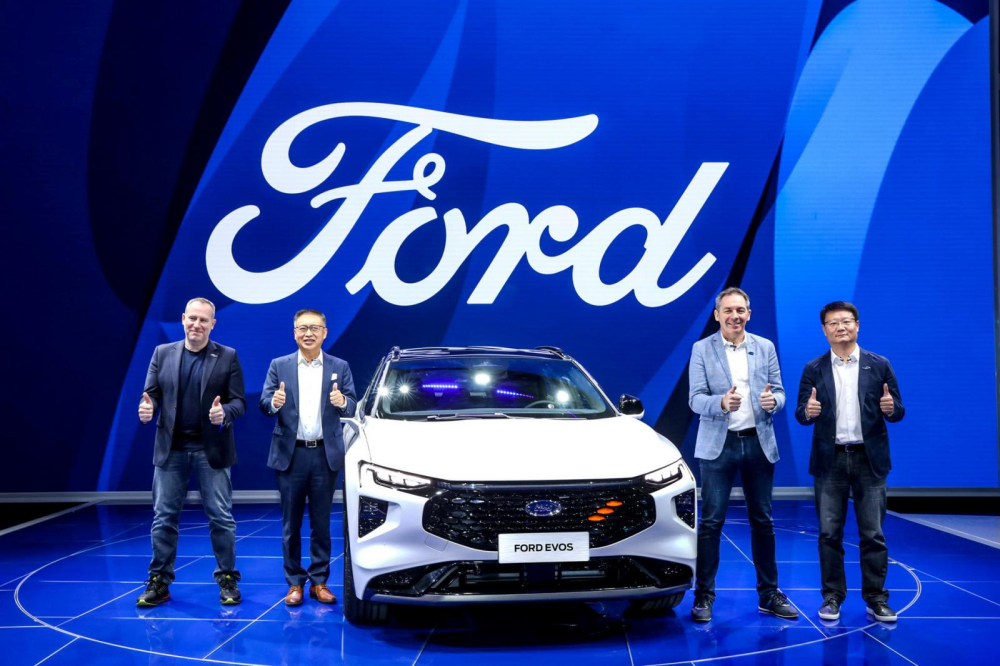 Evos do đội ngũ của Ford Trung Quốc ph&aacute;t triển l&agrave; chủ yếu