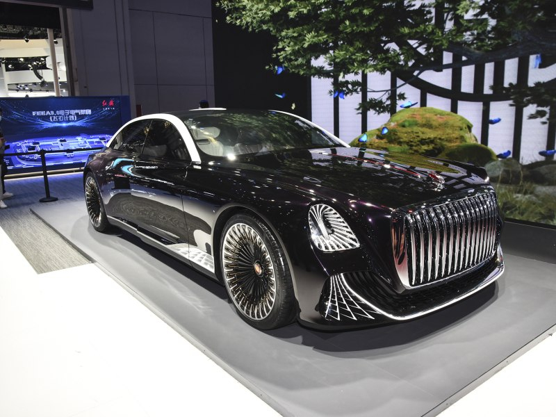 Hồng Kỳ L-Concept trình làng trong triển lãm Ô tô Thượng Hải 2021