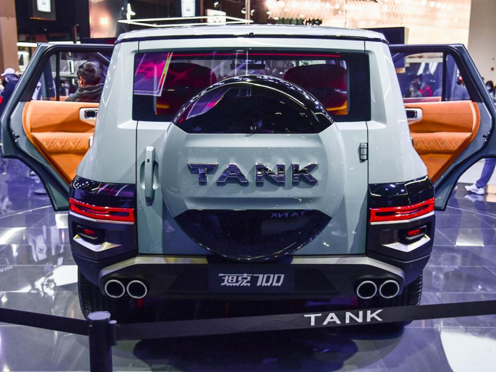 Đuôi xe của Tank 700 Đuôi xe của Tank 700