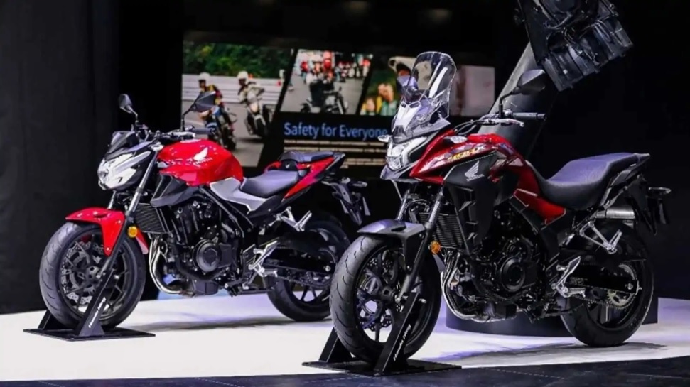 Bộ đôi xe Honda CB400F và Honda CB400X