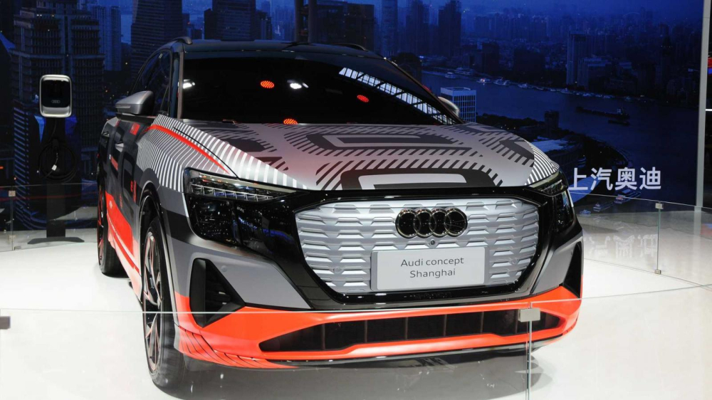 Đầu xe Audi Concept Shanghai