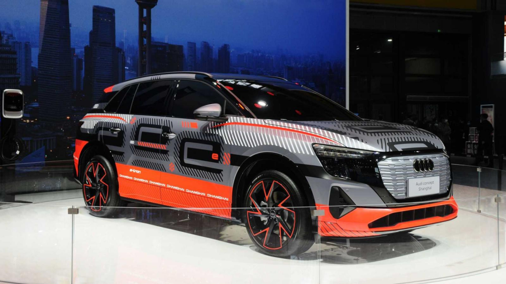 Phía trước của Audi Concept Shanghai