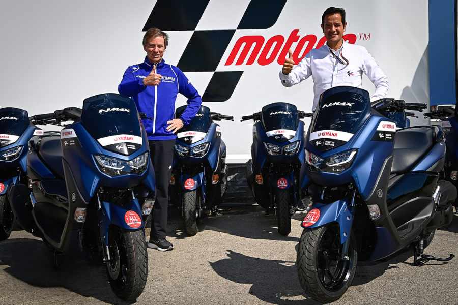Yamaha Nmax 125 sẽ được đưa v&agrave;o trường đua MotoGP l&agrave;m xe hỗ trợ từ năm 2021