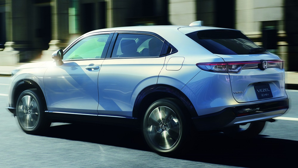 Honda HR-V 2021 nh&igrave;n từ ph&iacute;a sau