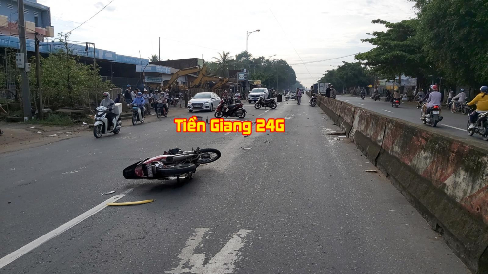 Hiện trường vụ tai nạn