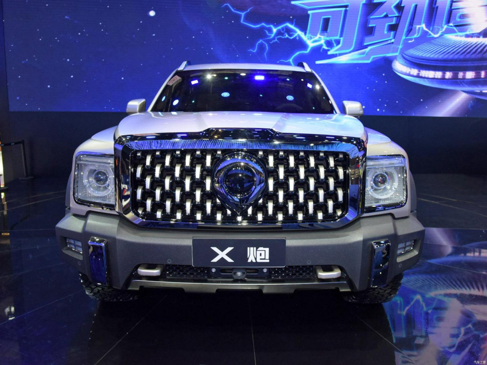 Đầu xe của Great Wall X Cannon