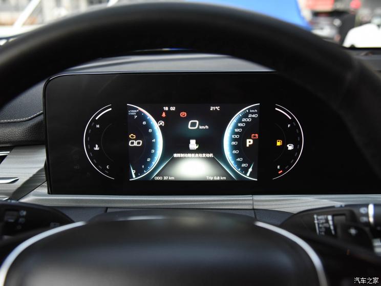 Bảng đồng hồ kỹ thuật số của Ford Equator 2021